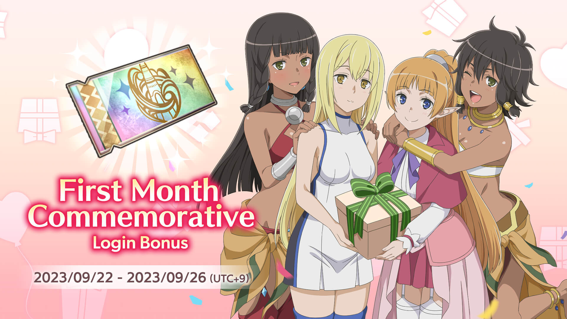 DanMachi Battle Chronicle Celebrates 500,000 Pre-Registrations with Another  Milestone - QooApp News
